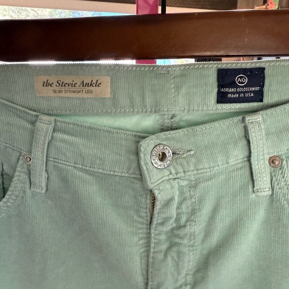 VINTAGE AG Adriano Goldschmied Slim Fit Sage Pants size 32 the Stevie ankle - Picture 4 of 4